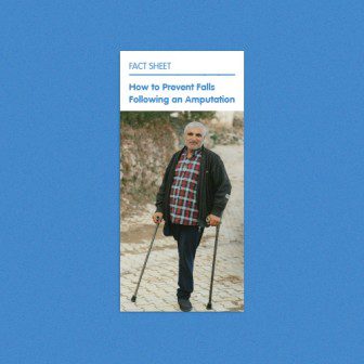 Factsheet preventing falls after amputation