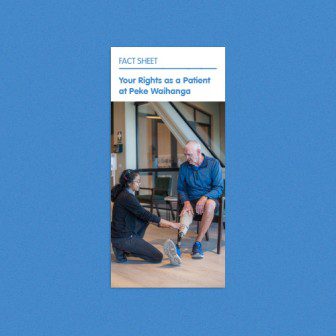 Your rights as a patient at Peke Waihanga