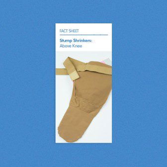 Factsheet stump shrinkers above knee