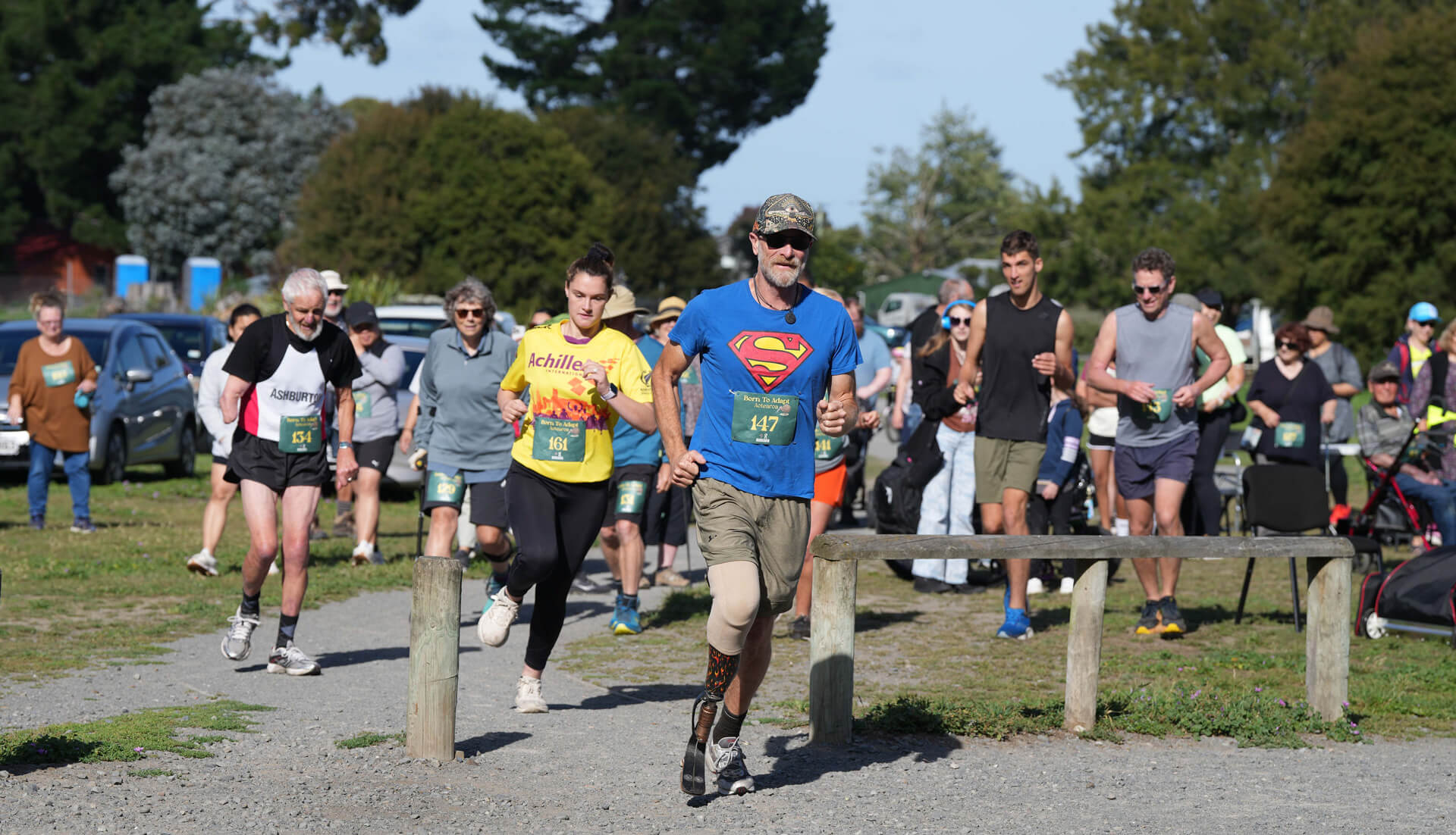 Some of the participants at the first Christchurch Born to Adapt event.