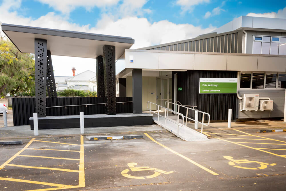 Peke Waihanga Artificial Limb Service centre at 7 Horopito Street