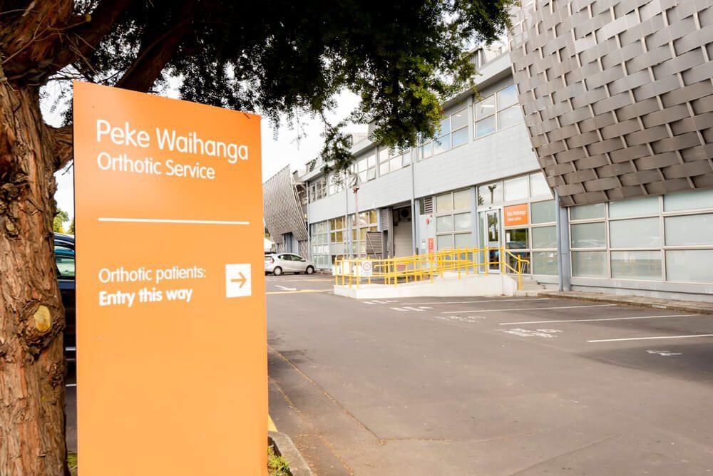 Orange represents the Orthotic Service