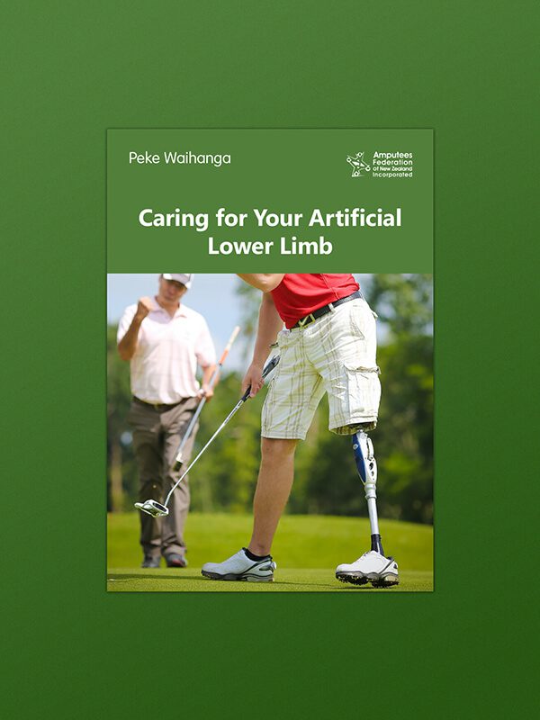 Caring for your artificial lower limb